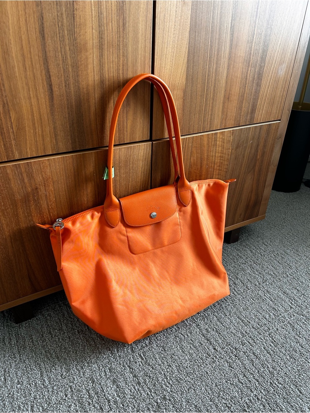 Longchamp Orange Women's Tote Bag - Classic Everyday Carry